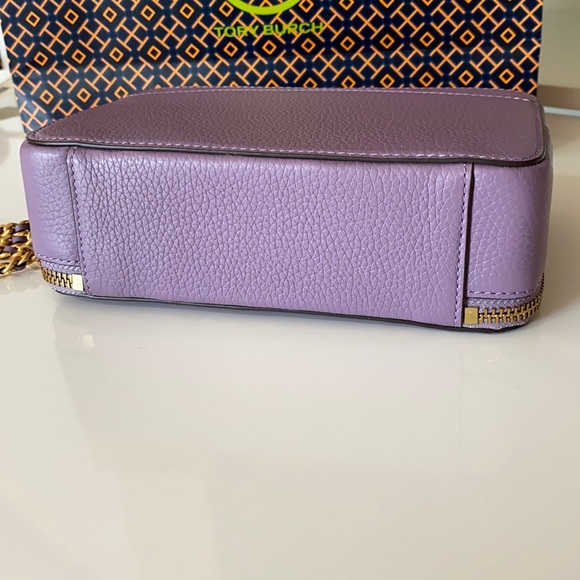 💜🍀NEW🍀Tory Burch Britten small top handle case bag/crossbody bag/satchel bag - Picture 6 of 9